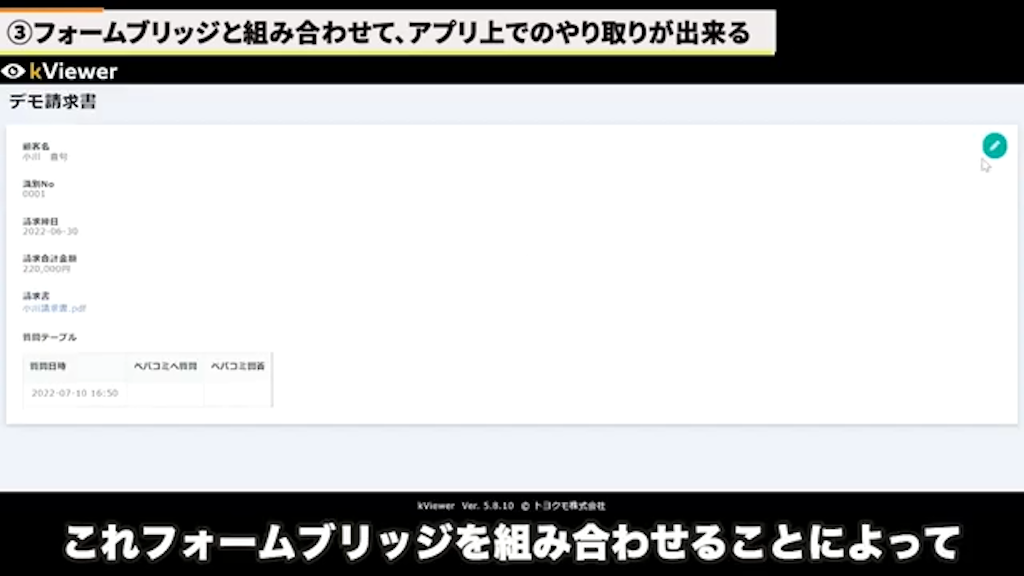 顧客との双方向コミュニケーション
