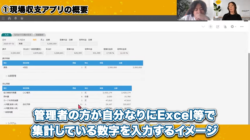 krewdashboardで実現した画面構成