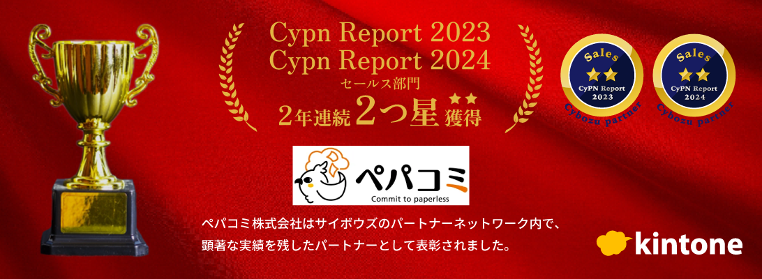 Cypn Report 2023【セールス部門】2つ星獲得