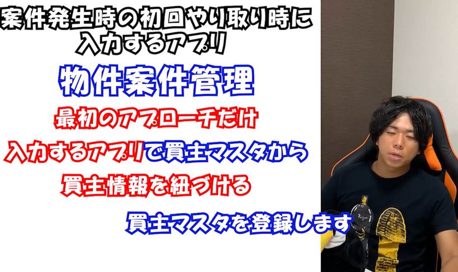 kintoneで物件情報管理