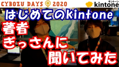 ”はじめてのkintone”著者ぎっさんにインタビューしてみた【動画】