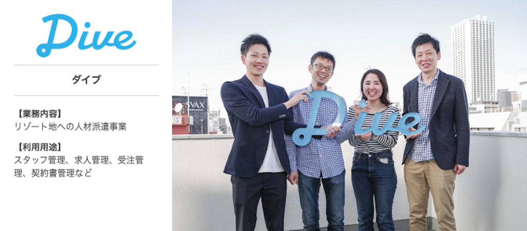 株式会社ダイブ|統制が効いていなかった業務を劇的に改善