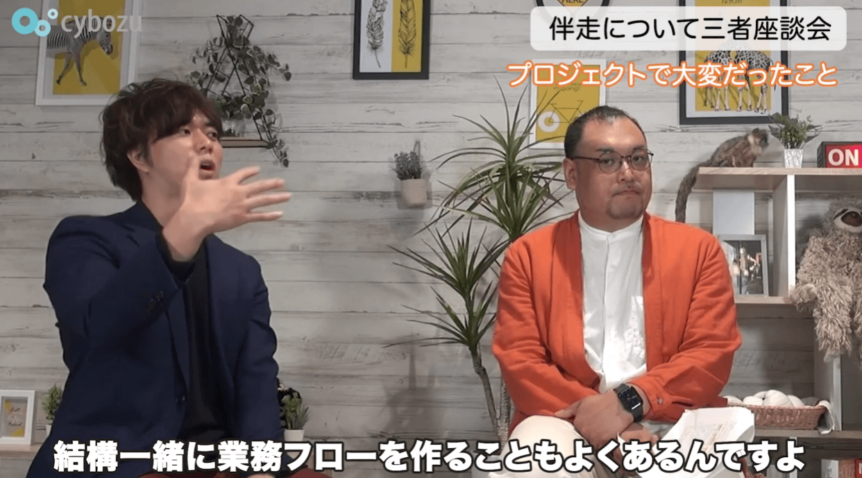 ぺパコミのkintone構築｜ポイント③ 役割分担をしての伴走