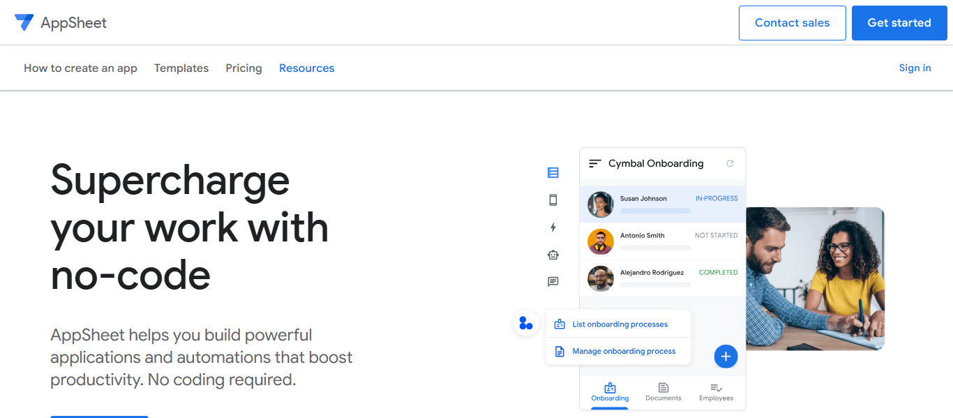 AppSheet｜スプレッドシート連携で業務アプリを生成できる高機能ツール
