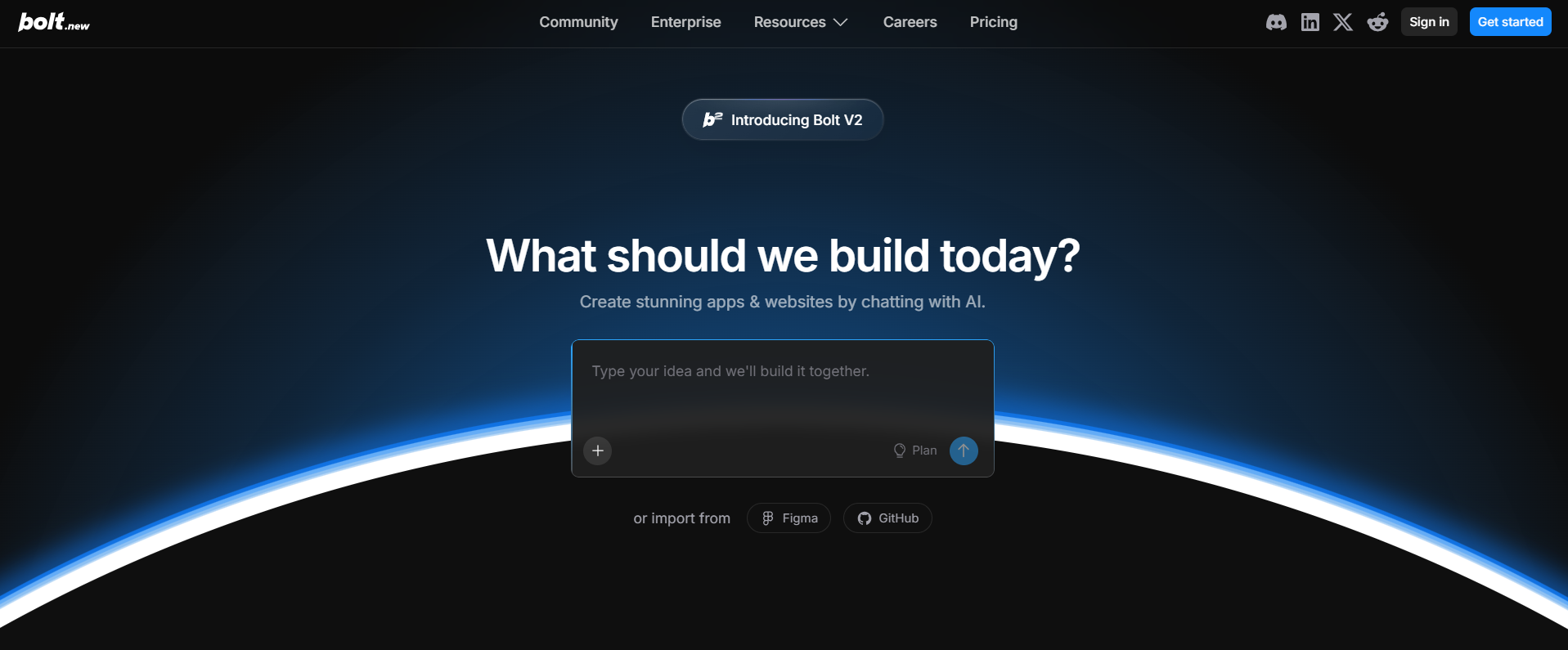 bolt.new｜フルスタックアプリ開発