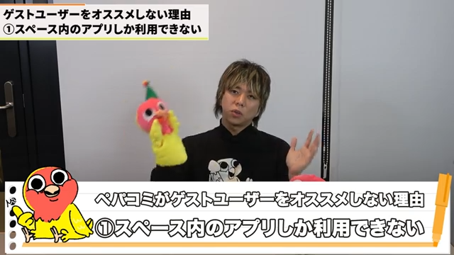 kintoneゲストユーザーの留意点