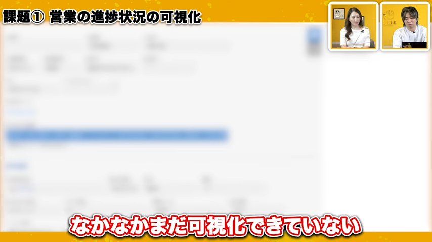 営業活動の可視化とデータ活用