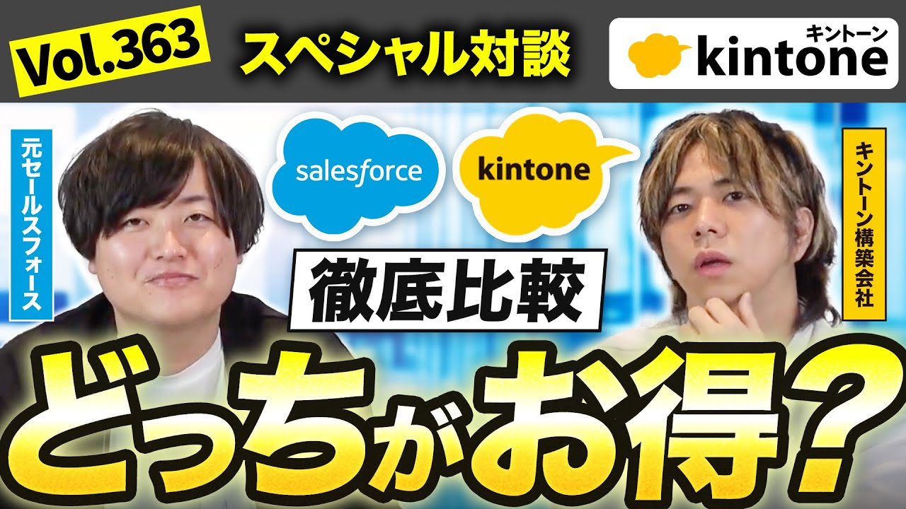 Salesforceとkintone｜導入コストと運用コストを比較解説
