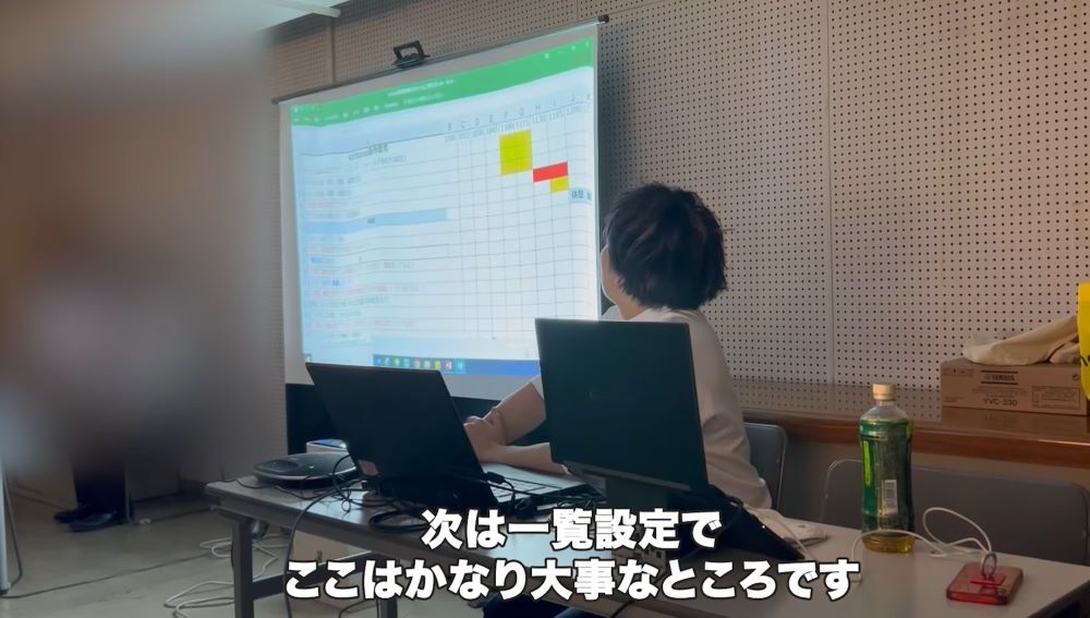③ 一覧設定を調整する