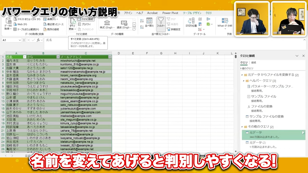 特定のデータの抽出とソート
