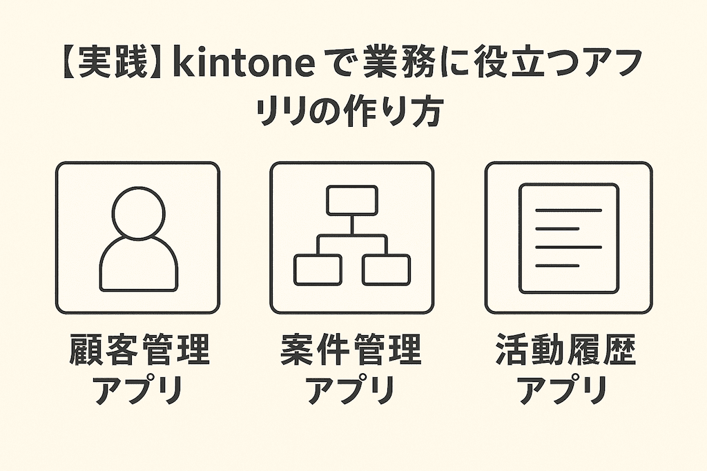 【実践】kintoneで業務に役立つアプリの作り方