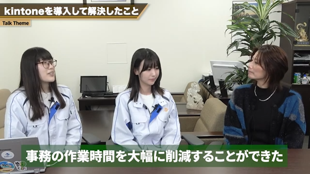 業務時間の削減と生産性の向上