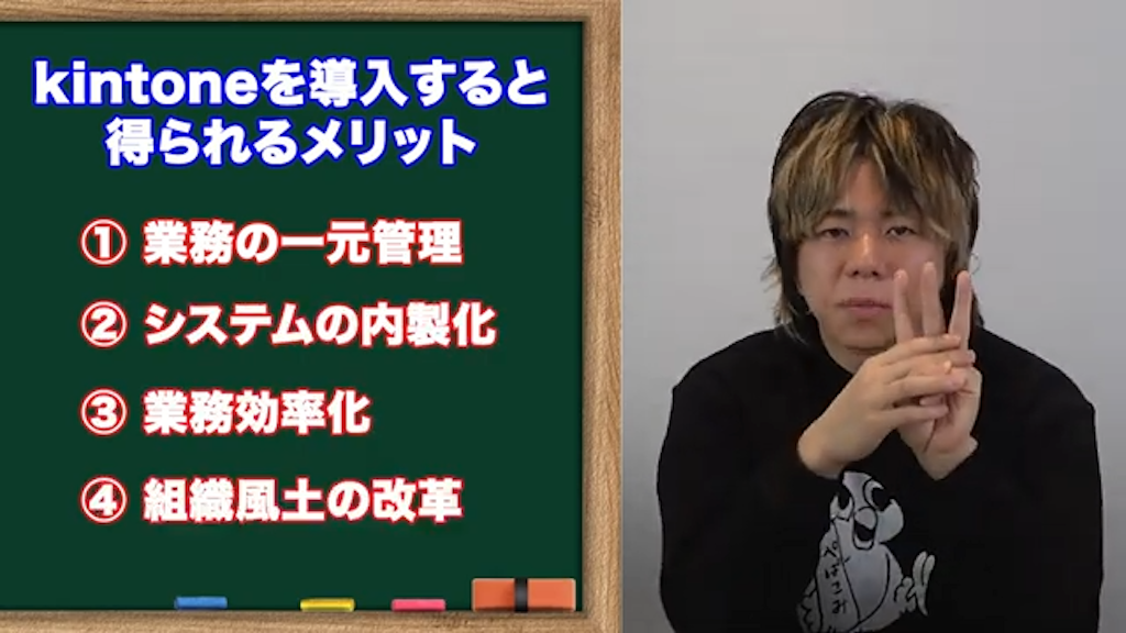 kintone導入で得られる主なメリット