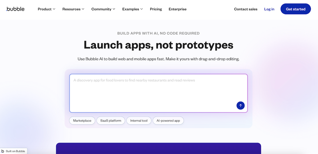 Bubble|Microsoftともパートナーシップを提携している