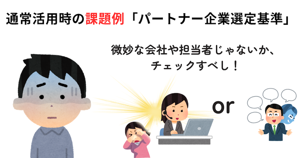 <課題>kintoneを通常導入済の社協の課題は「パートナー企業選定」