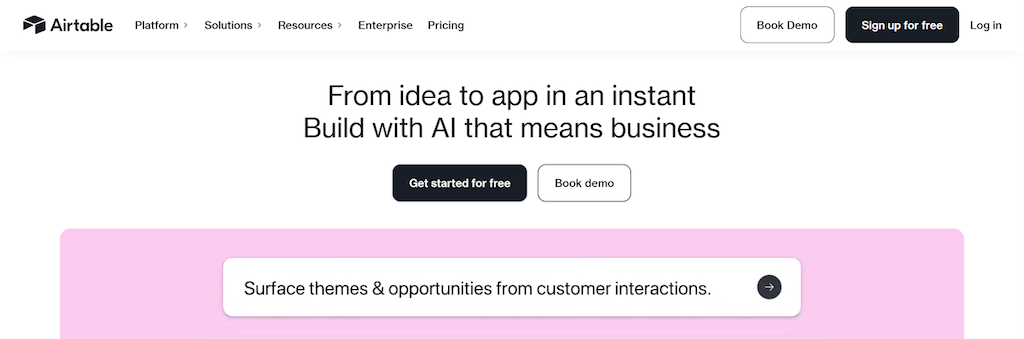Airtable(エアテーブル)|スプレッドシートと同じ形式で管理可能
