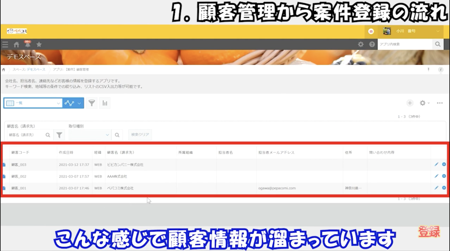 マネフォ案件管理