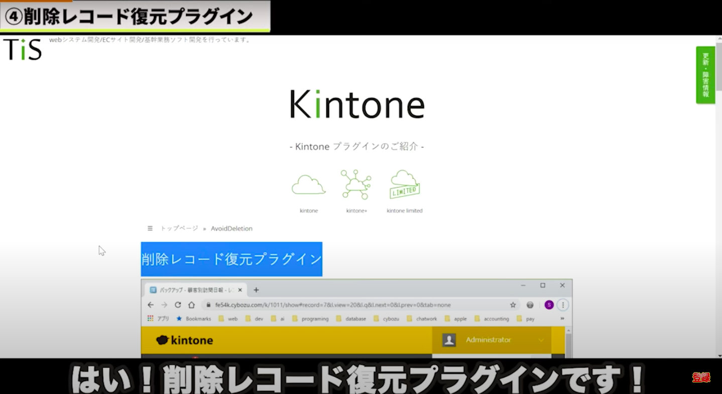 kintone