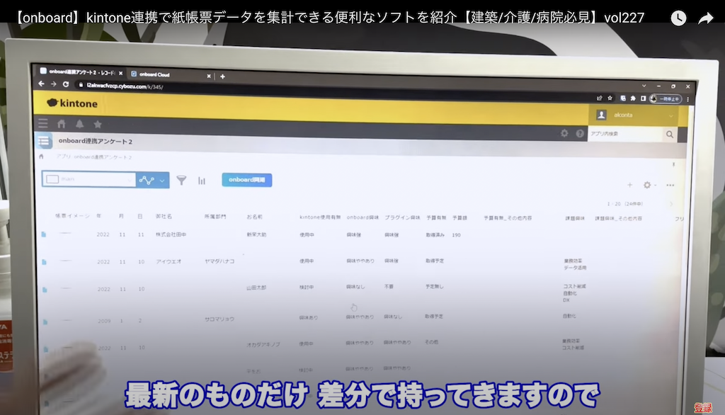 kintone(キントーン)